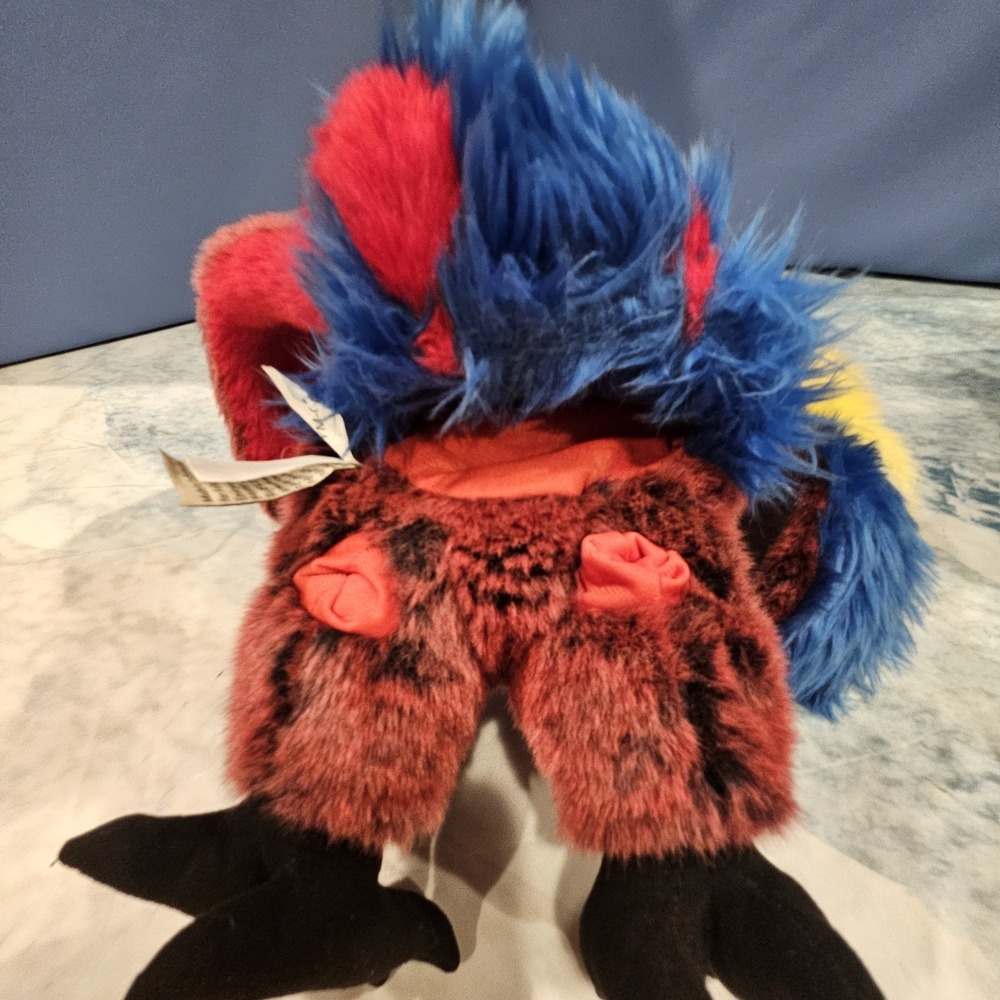 Folkmanis Red Macaw Parrot Bird Hand‎ Puppet Plush 12" Realistic Stuffed Animal - Picture 5 of 7